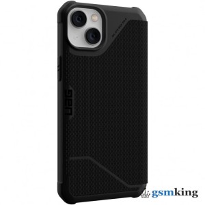 UAG Metropolis Folio Kevlar® Series Case for Apple iPhone 14 Plus Kevlar Black (Чёрный) 114045113940