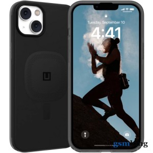 UAG Lucent with MagSafe Series Case for Apple iPhone 14 Plus Black (Чёрный) 114077314040