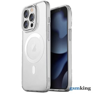 Uniq HYBRID MAGCLICK CHARGING COMBAT MagSafe Case for iPhone 14 Plus Clear