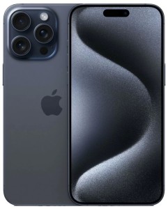 Смартфон Apple iPhone 15 Pro Max 256 ГБ, Dual: nano SIM + eSIM, синий титан Смартфон Apple iPhone 15 Pro Max 256 ГБ, Dual: nano SIM + eSIM, синий титан