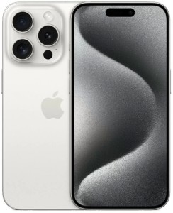 Смартфон Apple iPhone 15 Pro 128 ГБ, Dual: nano SIM + eSIM, белый титан Смартфон Apple iPhone 15 Pro 128 ГБ, Dual: nano SIM + eSIM, белый титан