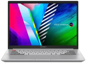 Ноутбук ASUS VivoBook Pro 14 N7400PC-KM024W 14" (2880x1800, Intel Core i5 3.1 ГГц, RAM 8 ГБ, SSD 512 ГБ, GeForce RTX 3050, Windows 11 Home), 90NB0U44-M02770, серебристый Ноутбук ASUS VivoBook Pro 14 N7400PC-KM024W 14" (2880x1800, Intel Core i5 3.1 ГГц, RAM 8 ГБ, SSD 512 ГБ, GeForce RTX 3050, Windows 11 Home), 90NB0U44-M02770, серебристый