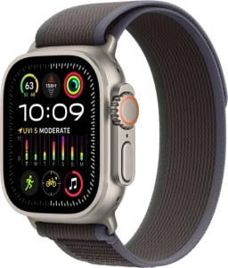 Умные часы Apple Watch Ultra 2 49 мм Titanium Case GPS + Cellular, Blue Black Trail Loop Умные часы Apple Watch Ultra 2 49 мм Titanium Case GPS + Cellular, Blue Black Trail Loop