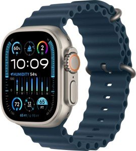 Умные часы Apple Watch Ultra 2 49 мм Titanium Case GPS + Cellular, Blue Ocean Band Умные часы Apple Watch Ultra 2 49 мм Titanium Case GPS + Cellular, Blue Ocean Band