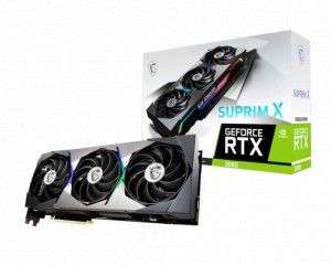Видеокарта MSI RTX 3080 10240Mb PCI-E 4.0 RTX 3080 SUPRIM X 10G NV RTX3080 10240Mb 320 GDDR6X 1905/19000/HDMIx1/DPx3/