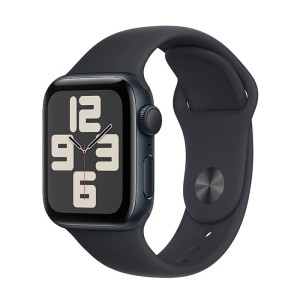 Умные часы Apple Watch Series SE 2023 Gen 2 40mm Aluminium Case, Midnight/Midnight S/M Sport Band