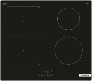 Индукционная варочная панель Bosch PVS611BB6E, черный/белый Индукционная варочная панель Bosch PVS611BB6E, черный/белый
