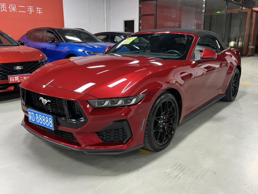 Ford Mustang 2024 2.3T EcoBoost convertible sports version