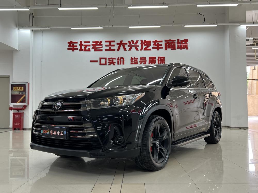 Toyota Highlander 2018 2.0T four-wheel drive knight version, 7 seats, National VI