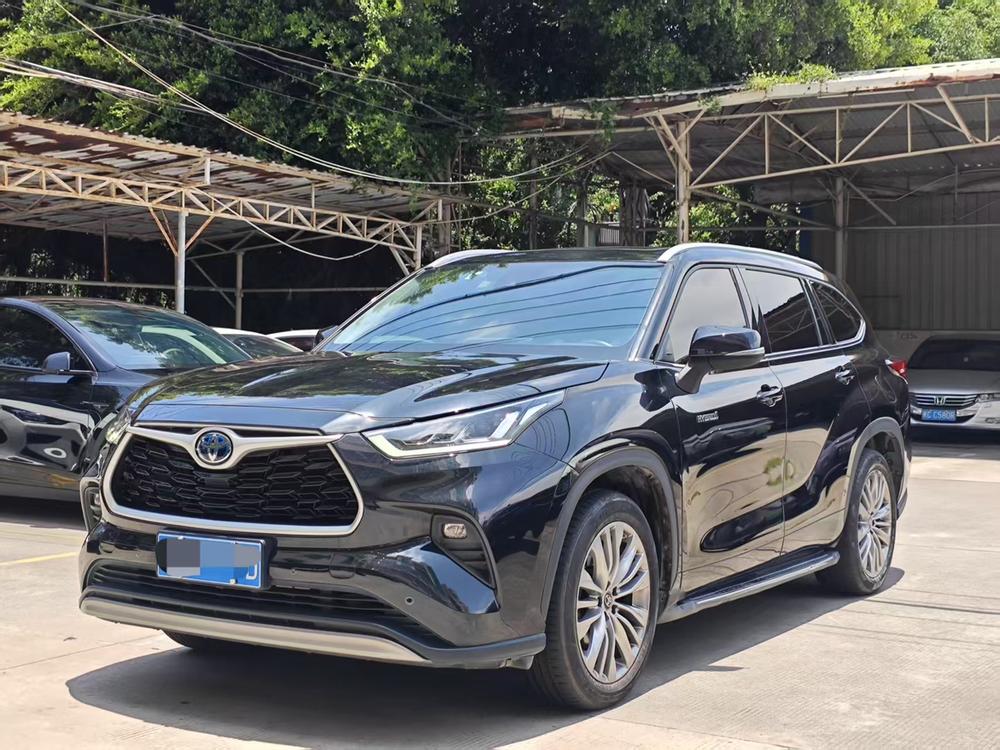 Toyota Highlander 2023 dual engine 2.5L four-wheel drive premium version 7 seats