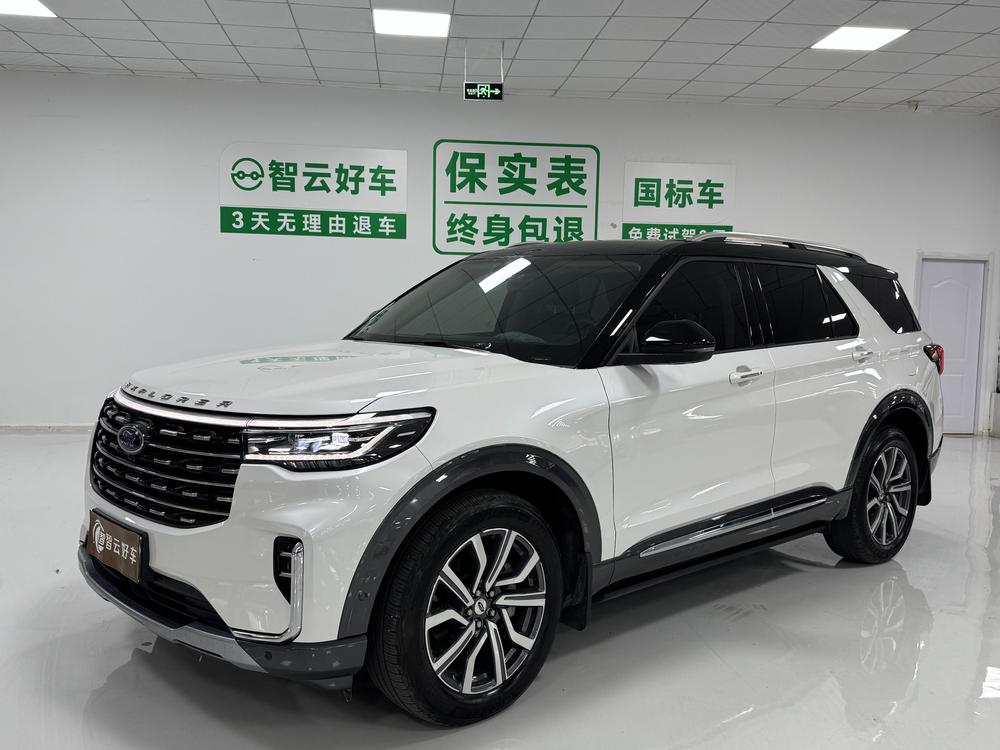 Ford Explorer 2023 EcoBoost 285 four-wheel drive titanium version 6 seats